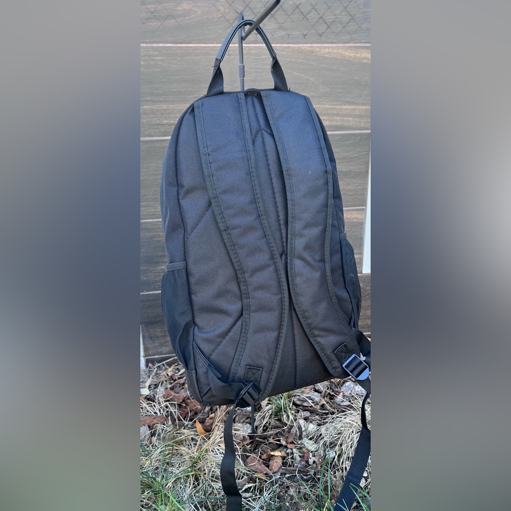 Eastport Normcore Black Basic Lightweight Backpack Minimalist - Picture 2 of 9